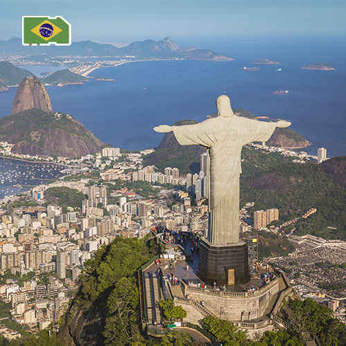 Data SIM Card Brazil 3GB (15 days)