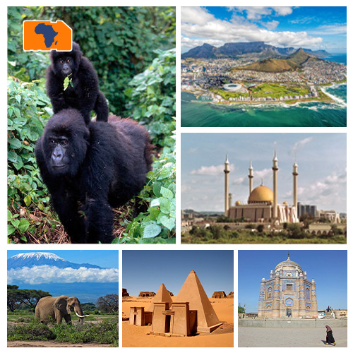 Data SIM Card Best of Africa 1GB (30 days)