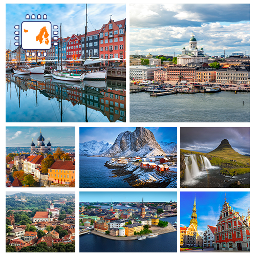 Top Up Scandinavia & Baltic 10GB (30 days)