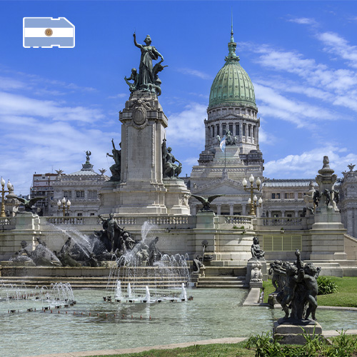 [WW_901O_STACK_ONEOFF_ARG_25GB_30D] Data SIM Card Argentina 25GB (30 days)