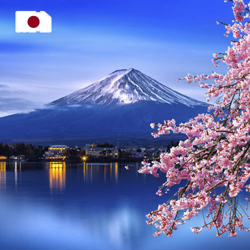 [SIM_8988_JPN_50GB_30D] Data Simkaart Japan - 50GB