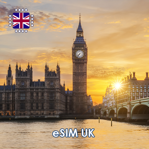 [UKONLY_10GB_30D] eSIM United Kingdom - 10GB