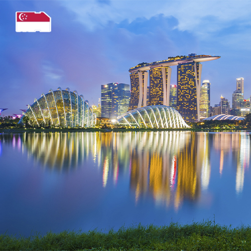 [WW_901O_STACK_ONEOFF_SINGAPORE_UNLIMITED_7D_FUP20] Data SIM Card Singapore Unlimited (7 days)