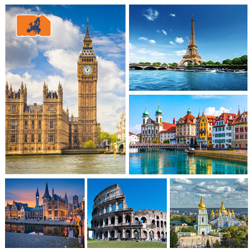 [SIM_8988_EU28PLUS_50GB_30D] Data Simkaart Europe - 50GB