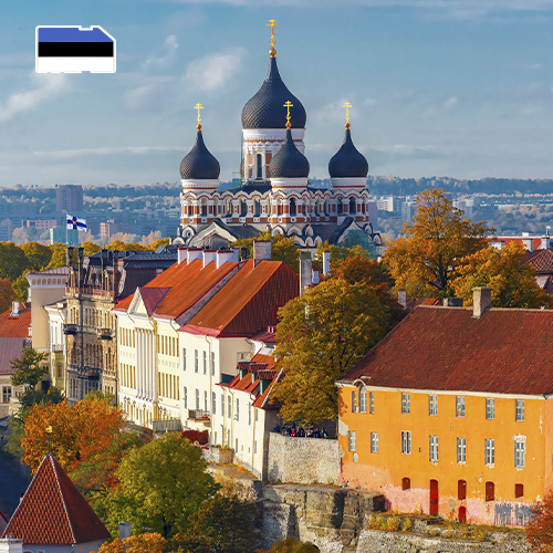 [SIM_8988_ESTONIA_50GB_30D] Data Simkaart Estland - 50GB