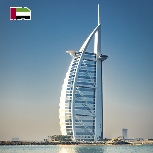 [SIM_8988_UAE_3GB_15D] Data Sim Card United Arab Emirates - 3GB